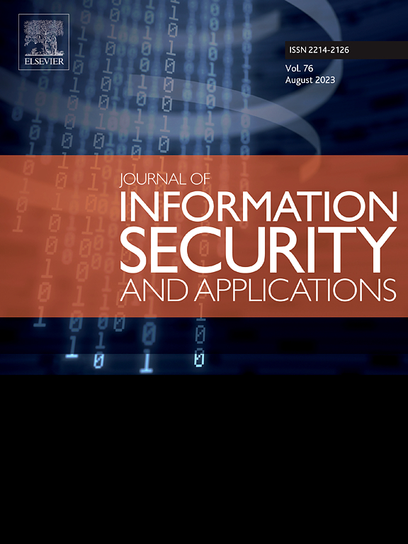 Go to journal home page - Journal of Information Security and Applications